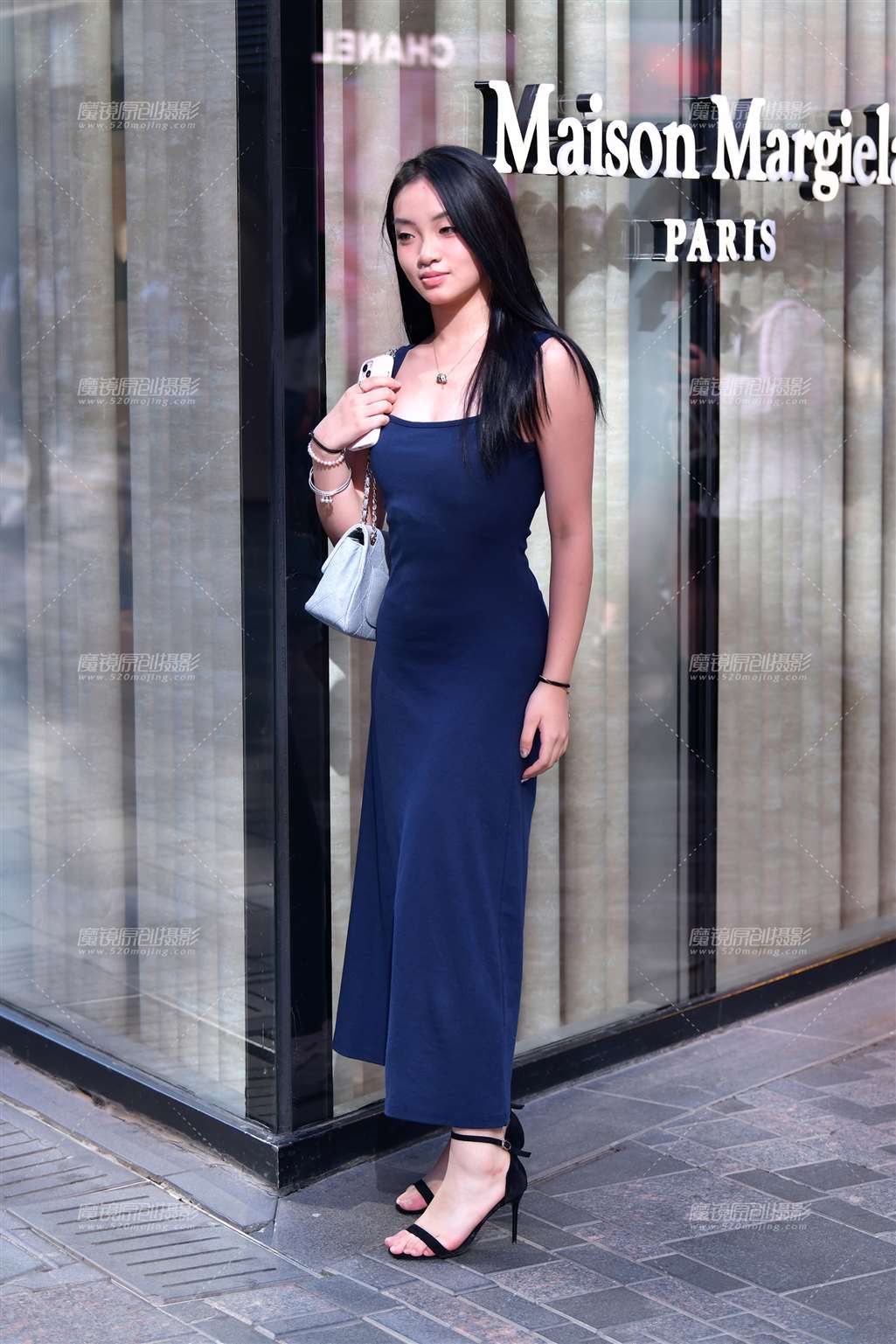 图片[5]-闺蜜高跟高挑美女-街拍流行馆