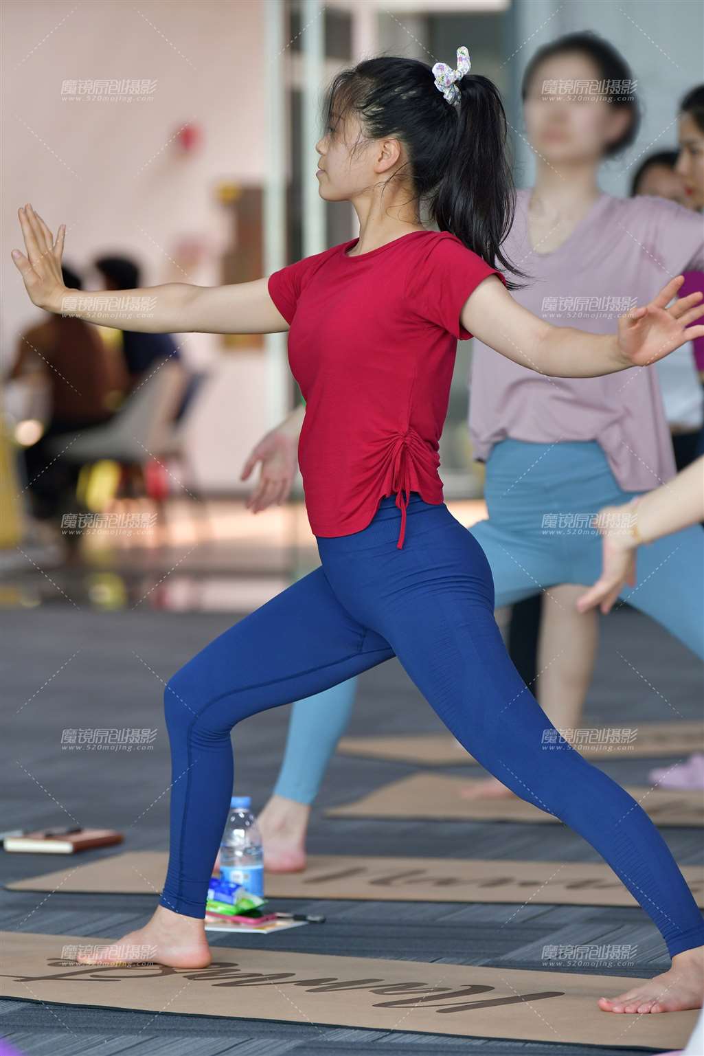 图片[5]-妩媚美女优美舒展瑜伽-街拍流行馆